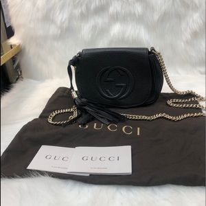 Authentic Small Gucci shoulder bag.